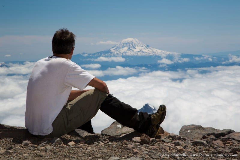 View from Camp Muir