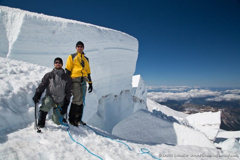 Crevasse Self Portrait