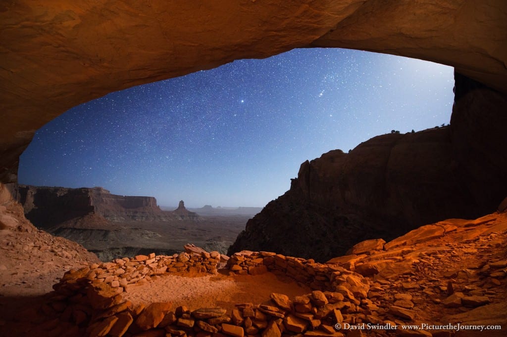 False Kiva at Night