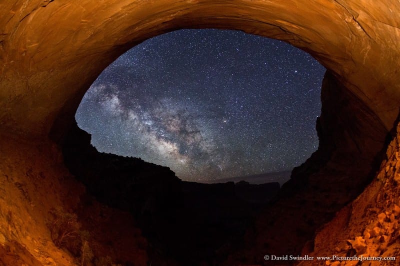 Canyonlands Alcove Milky Way