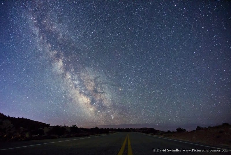 Upheaval Dome Milky Way