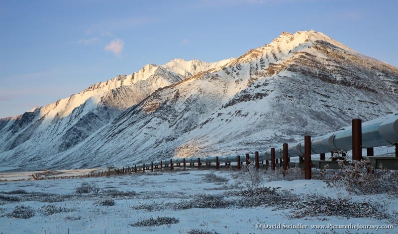 Alaskan Pipeline on the North Slope