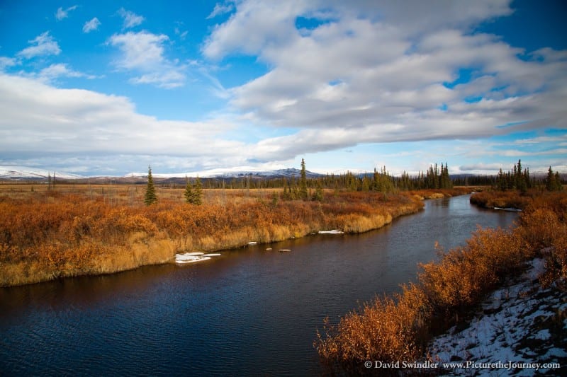 The Kanuti River on the Dalton Highway