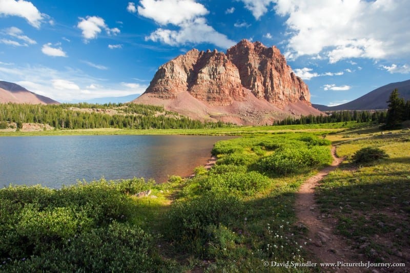 High Uintas Backpacking - Red Castle Lakes | Action Photo 