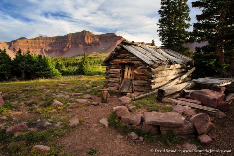 Sheep Herder's Cabin near Henry's Fork