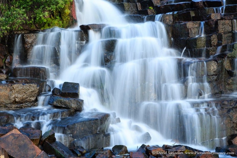 Waterfall near Henry's Lake