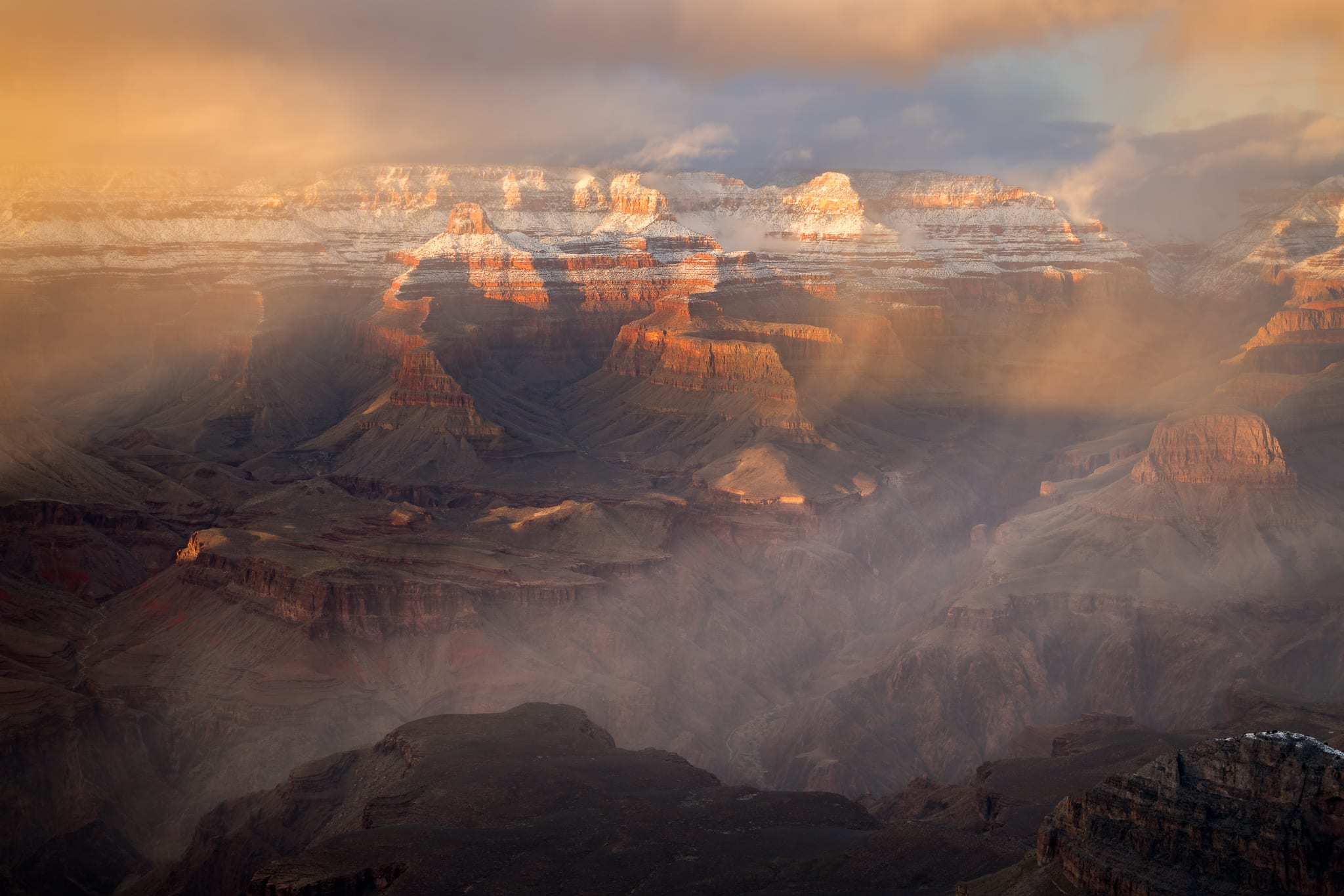 Winter in the Grand Canyon