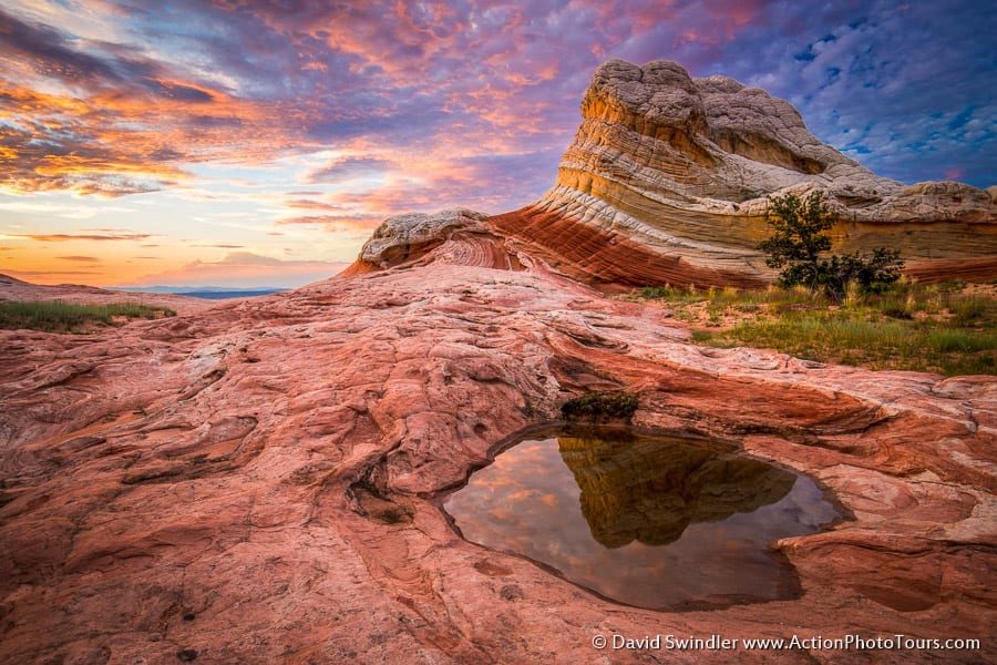 Colorful Sunset at White Pocket