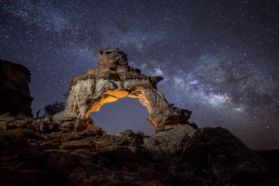 Eagle's Gate Arch #2 Utah Night Photography Workshop