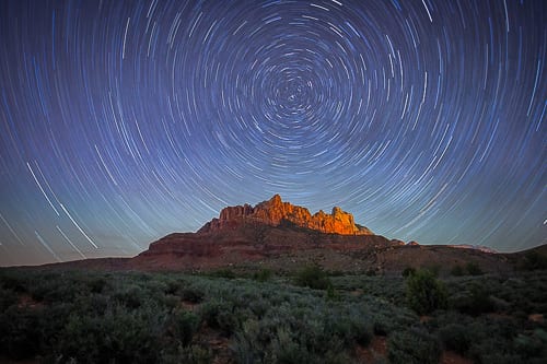 Kinesava Star Trails Utah Night Photography Workshop
