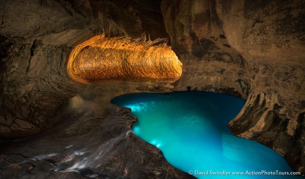 The Subway at Night Zion Slot Canyon Photography