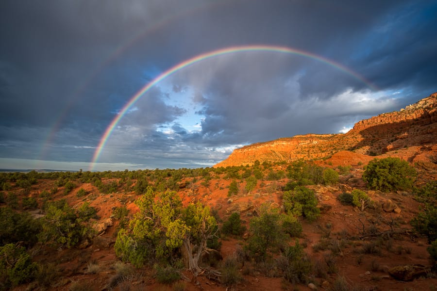 Grand Staircase Escalante Photo Tour Rainbow