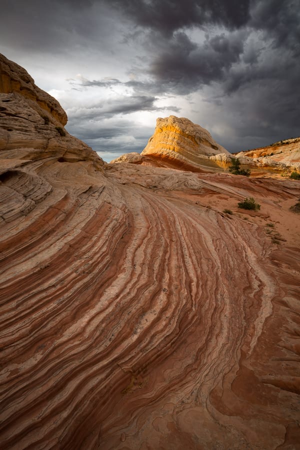 White Pocket Photo Tour Heavy Skies