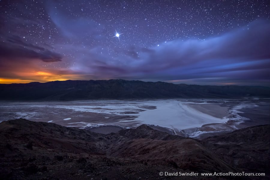Badwater at Night Death Valley Photo Workshop