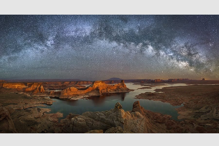 Alstrom Point Milky Way Pano Alstrom Point Milky Way Pano Overnight Photo Tour