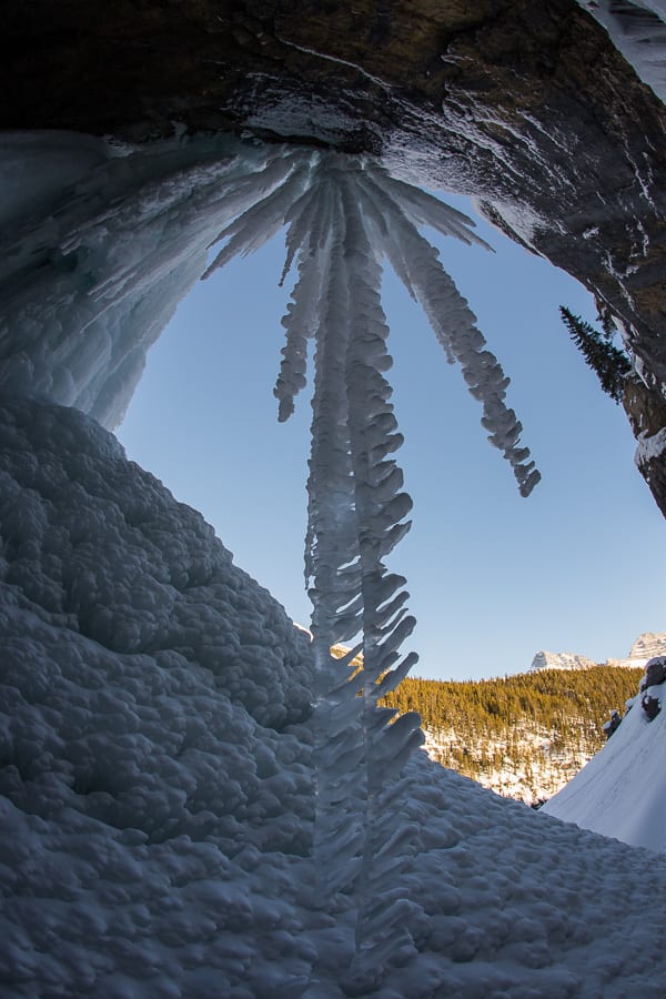 Ice Waterfall Canadian Rockies Winter Photo Workshop