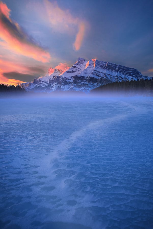Two Jack Lake Canadian Rockies Winter Photo Workshop