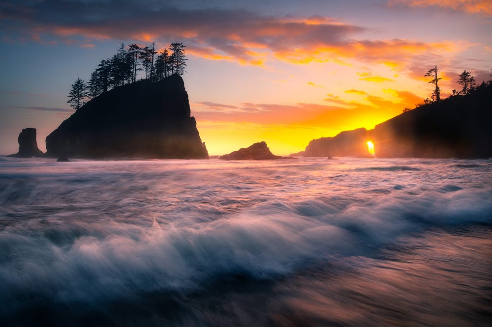 Olympic National Park Photo Workshop Second Beach