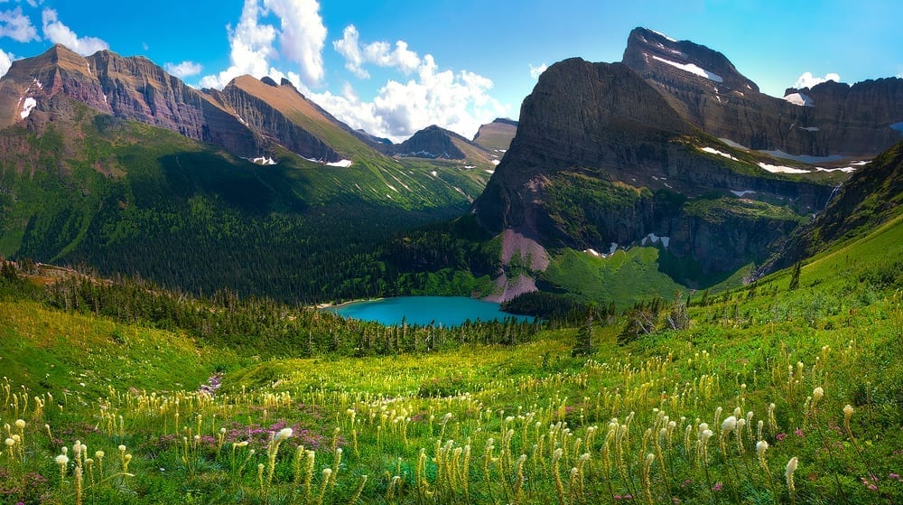 Pano Of Grinnell Lake From Grinnel Glacier Trail_web Glacier Glacier National Park Photo Workshop