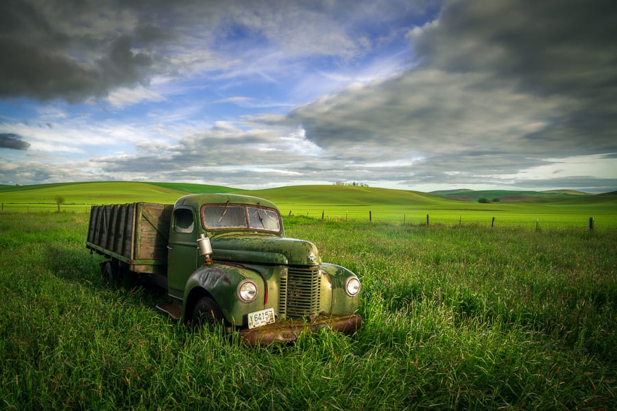 Palouse Photo Workshop Spring Old Truck