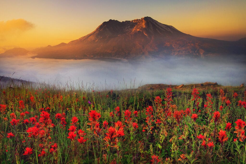 Mount St. Helens Sunrise