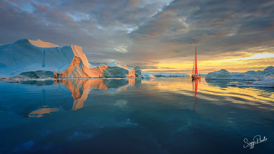 Iceberg Reflections - Greenland Iceberg Reflections - Greenland