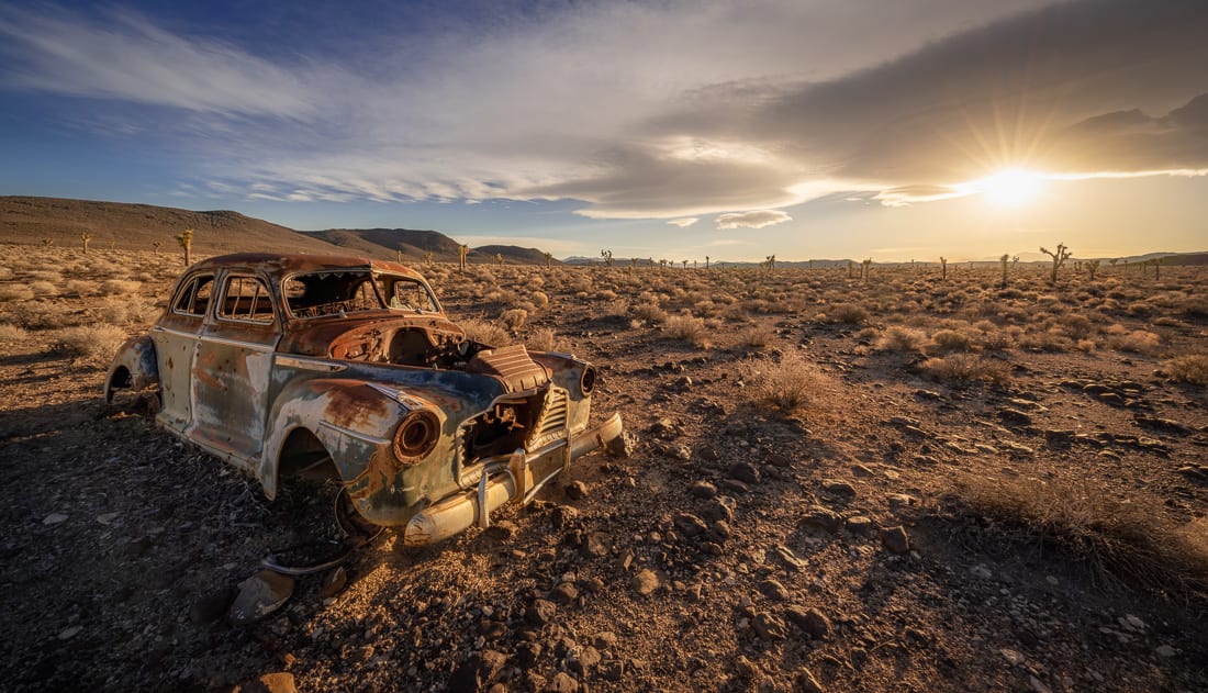Death Valley Photo Workshop Old Car