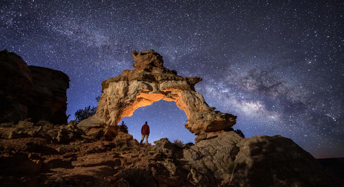 We did our first night photography workshop of 2017 this morning. No better place to do it than one of my favorite arches near Kanab! Are you interested in learning night photography? Just visit our website to sign-up for a tour.