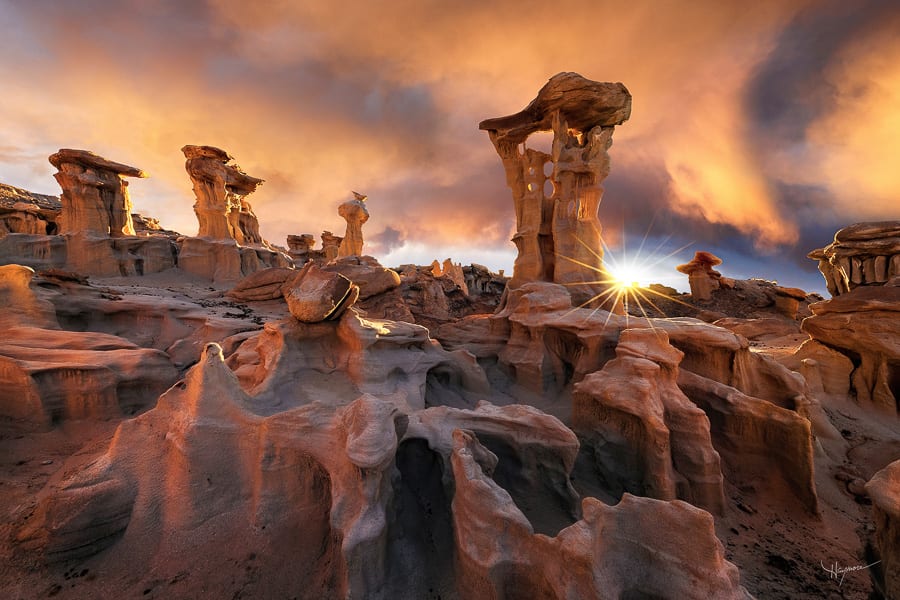 Fall Bisti Badlands Photography Workshop in New Mexico : Action Photo Tours