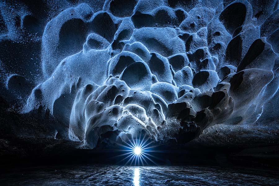 Ice Cave Sunstar - Nickolas Warner
