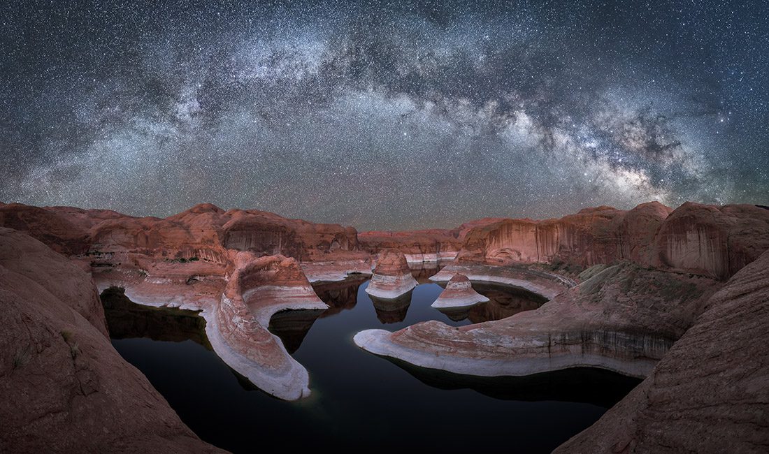 Reflection Canyon Photography Workshop Milky Way