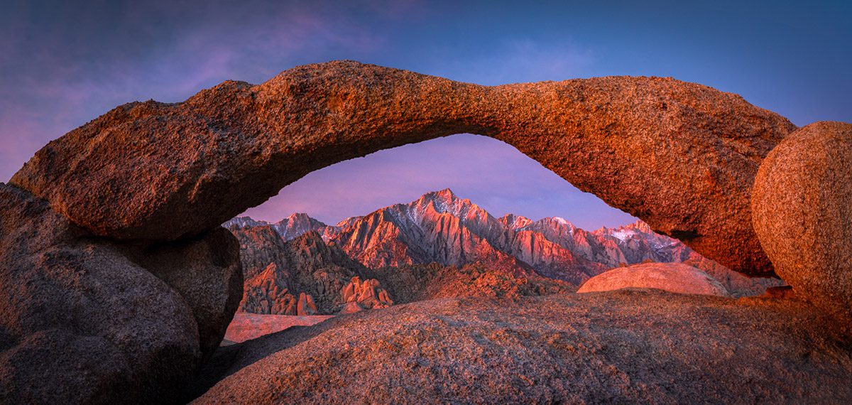 Eastern Sierras Photo Workshop Death Valley California Alabama Hills Lathe Arch