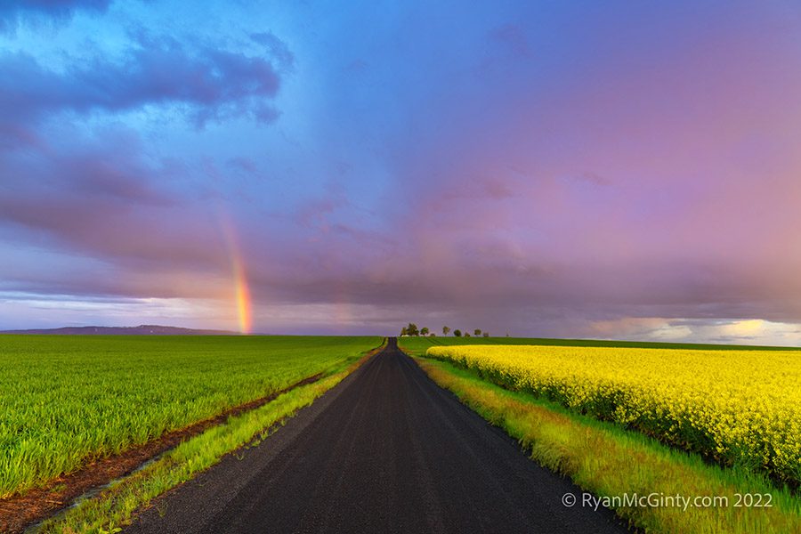 Palouse Photo Workshop Spring Rainbow