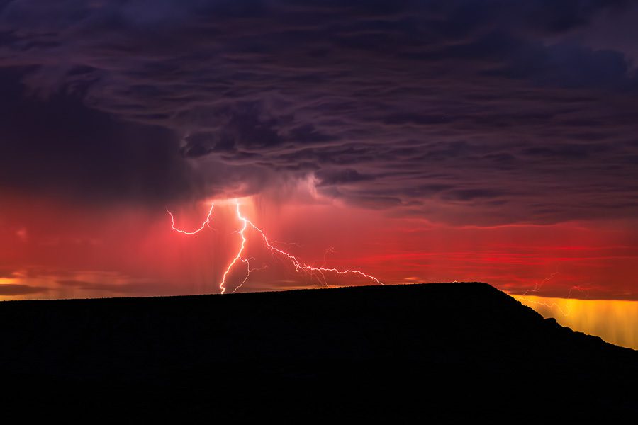 Southwest Monsoon Photo Workshop Lightning Grand Canyon White Pocket