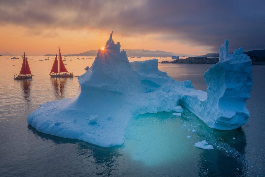 Red Sails in Greenland Photography Workshop Icebergs