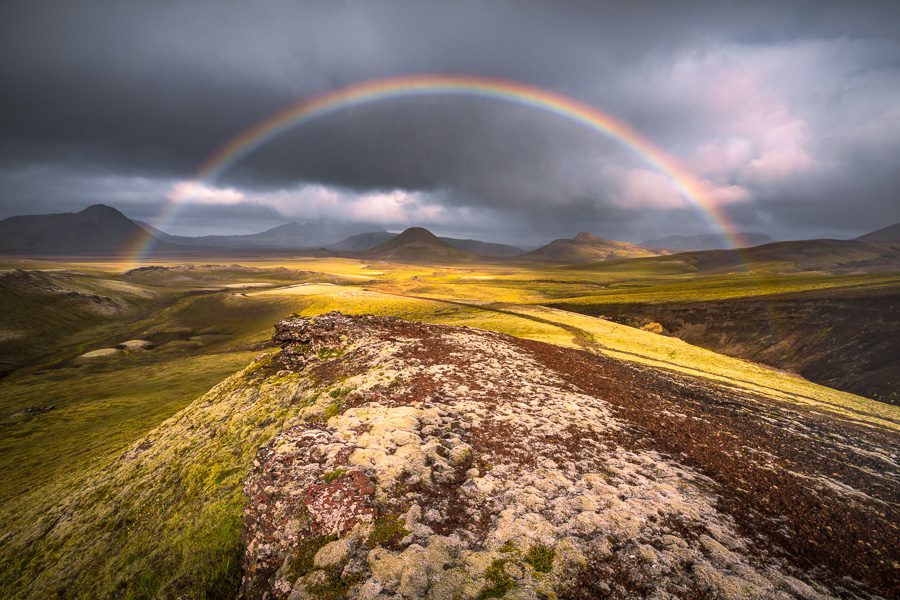 Iceland Highlands Photo Workshop Rainbow