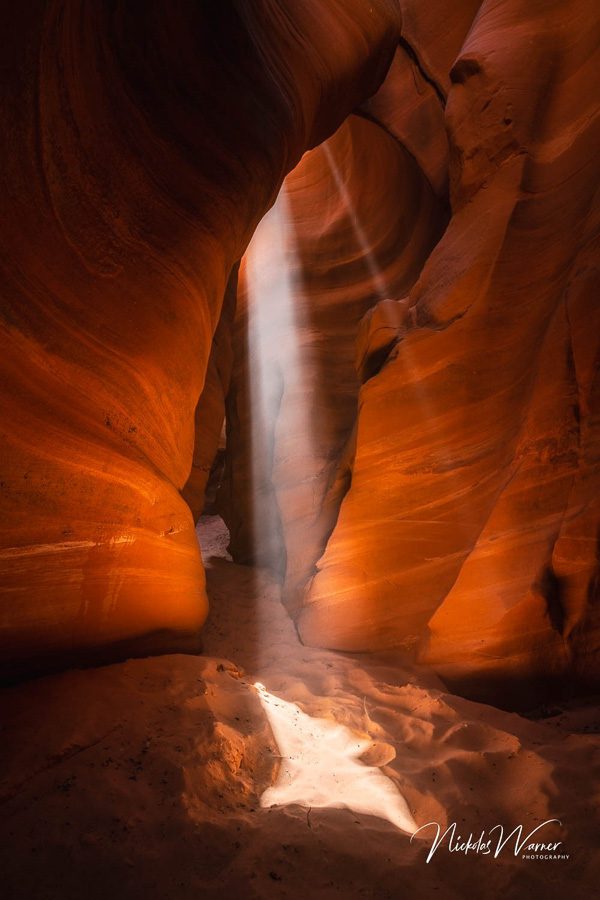 Secret Slot Canyon Photo Workshop Utah Light Beam