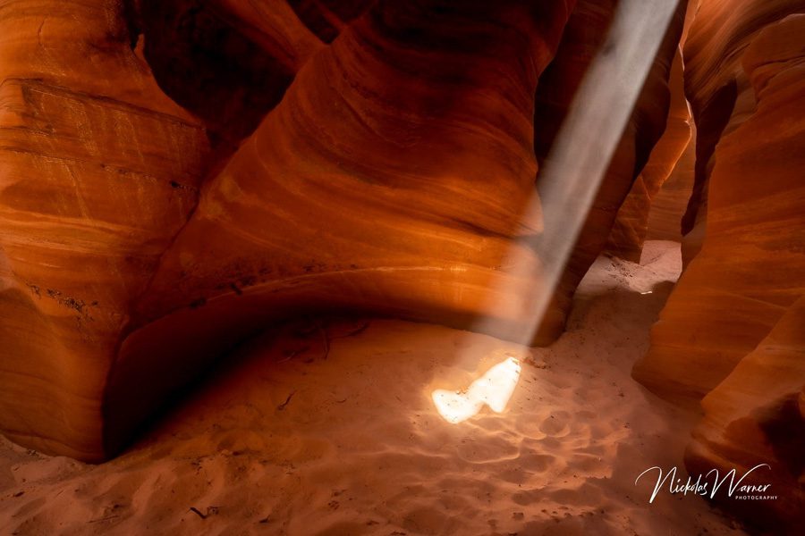 Secret Slot Canyon Photo Workshop Utah Light Beam