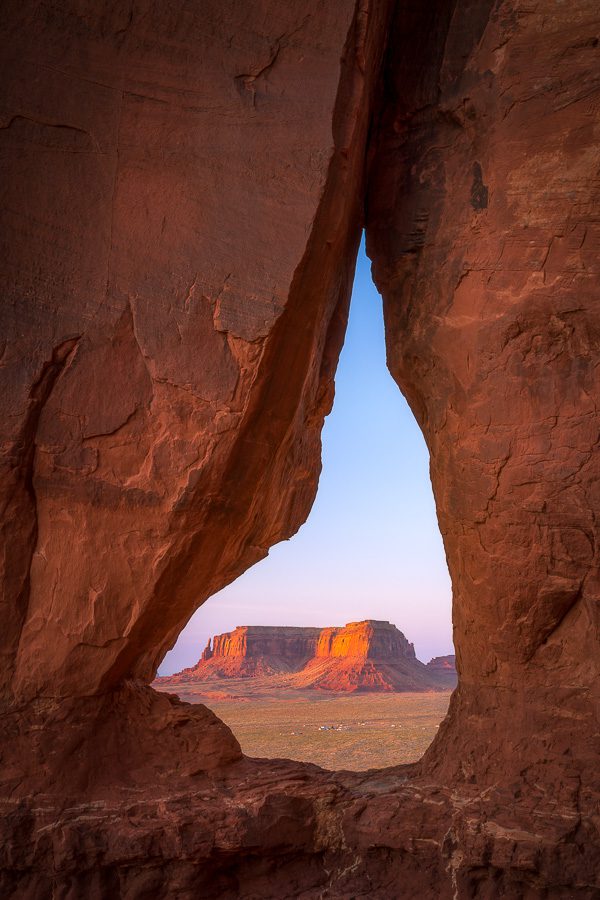 Tear Drop Arch Monument Valley Photography Workshop