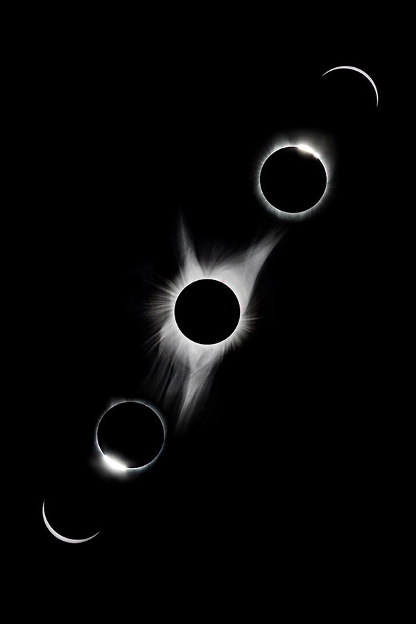 Solar Eclipse Vertical