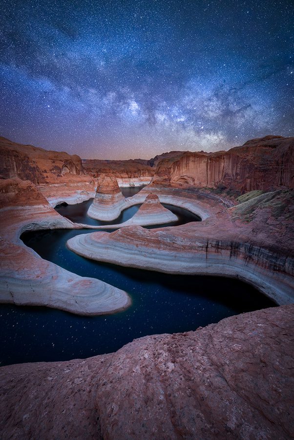 Reflection Canyon Photo Workshop Milky Way