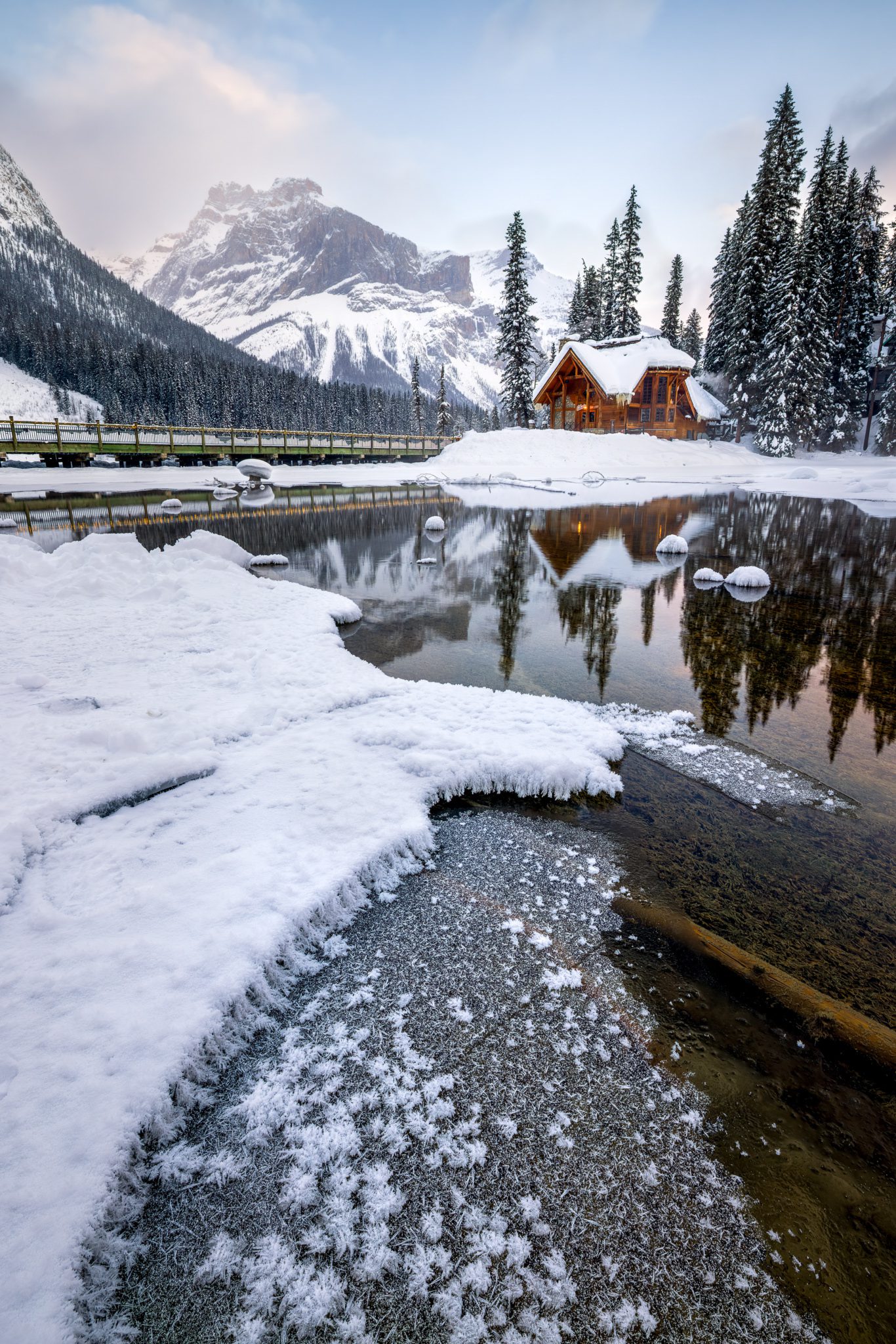 Cabin at Emerald Lake