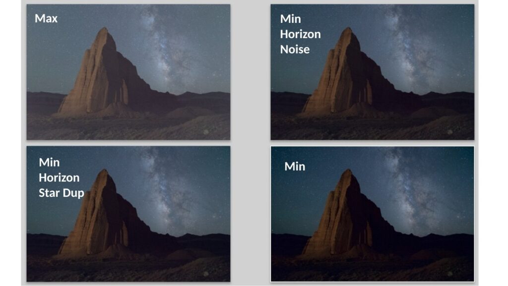 Starry Landscape Stacker Procedure Slide 22